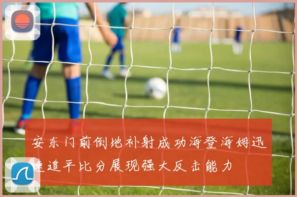 安东门前倒地补射成功海登海姆迅速追平比分展现强大反击能力